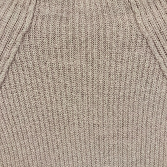 Free People Too Good Thick Knit Long Sleeve Sweater Size XS in Blush Pink - Picture 6 of 7